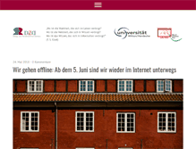 Tablet Screenshot of dzd.blog.uni-wh.de